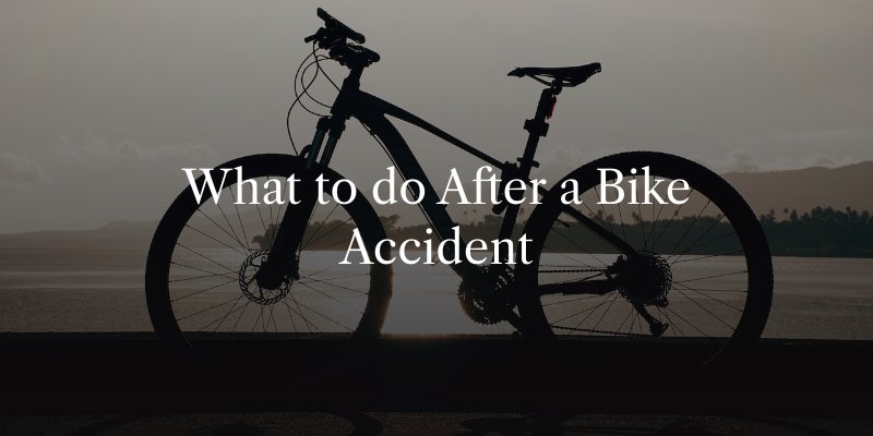 What to do After a Bike Accident