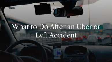 How to Recover Compensation From Uber and Lyft Accidents