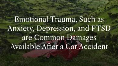 What Damages Can I Recover From a Car Accident?