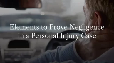 How to Prove Negligence in a New Haven Personal Injury Case 