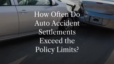 How Often Do Auto Accident Settlements Exceed the Policy Limits?